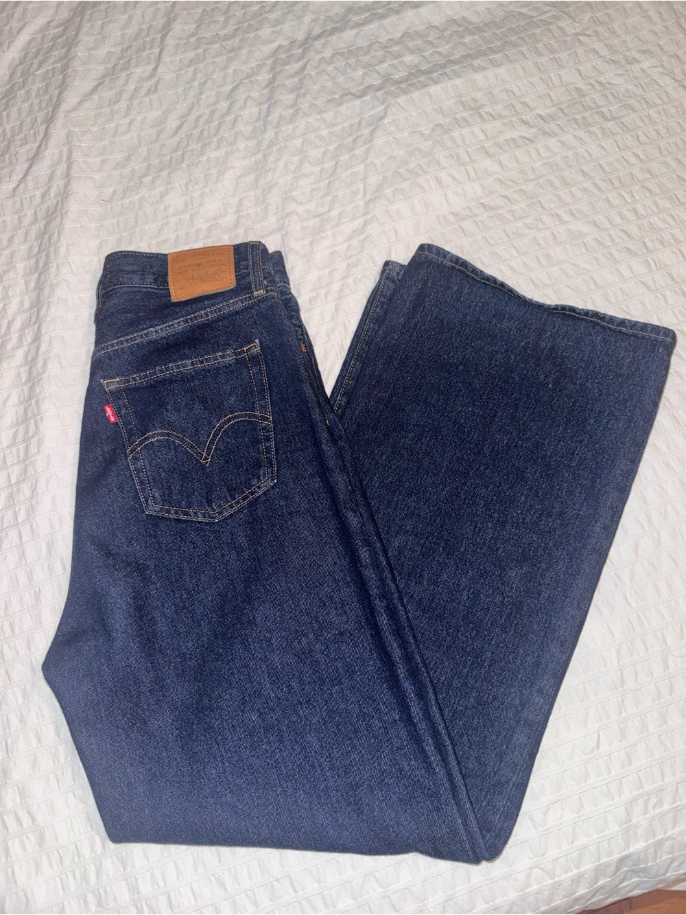 Levi's Dark Indigo Straight-Leg Jeans